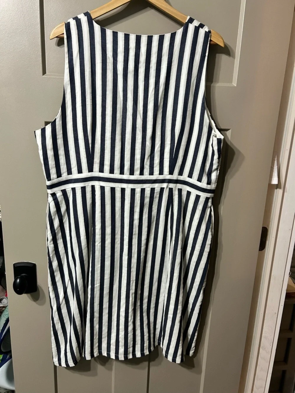 J. Crew sleeveless button